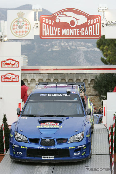 【スバルWRC】ラリー モンテカルロ…写真蔵