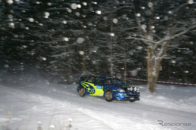 【スバルWRC】スウェディッシュ ラリー…写真蔵