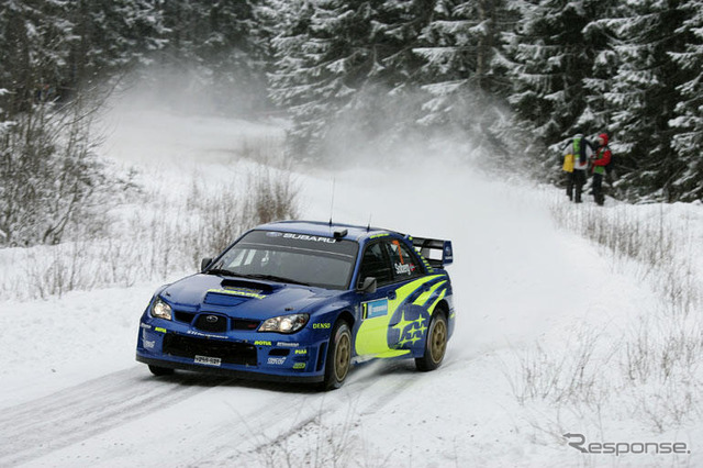 【スバルWRC】スウェディッシュ ラリー…写真蔵