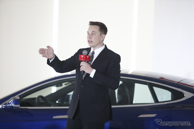 テスラのイーロン・マスクCEO