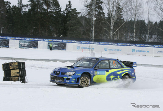 【スバルWRC】スウェディッシュ ラリー…写真蔵