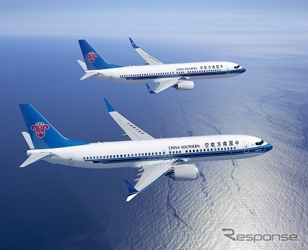中国南方航空のボーイング737型機