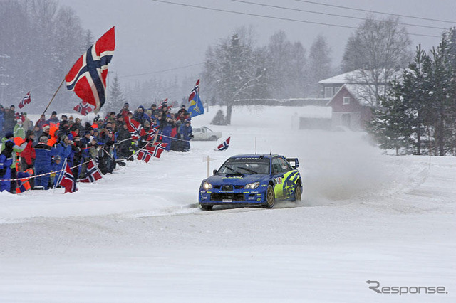 【スバルWRC】ラリー ノルウェー…写真蔵