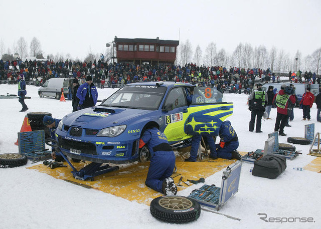 【スバルWRC】ラリー ノルウェー…写真蔵