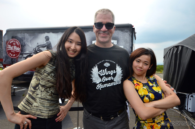 阿蘇を想うライダーが集結したハーレーダビッドソンジャパン主催のチャリティイベント『Wings over Kumamoto』。