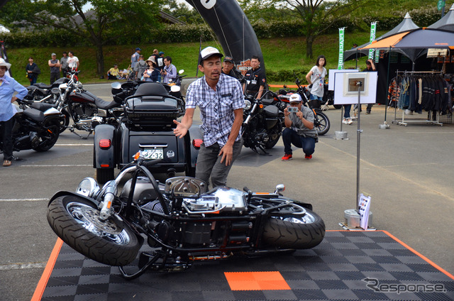 阿蘇を想うライダーが集結したハーレーダビッドソンジャパン主催のチャリティイベント『Wings over Kumamoto』。