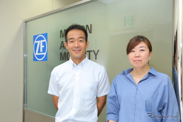 ZFジャパン 繁田さん(左)、高島さん(右)