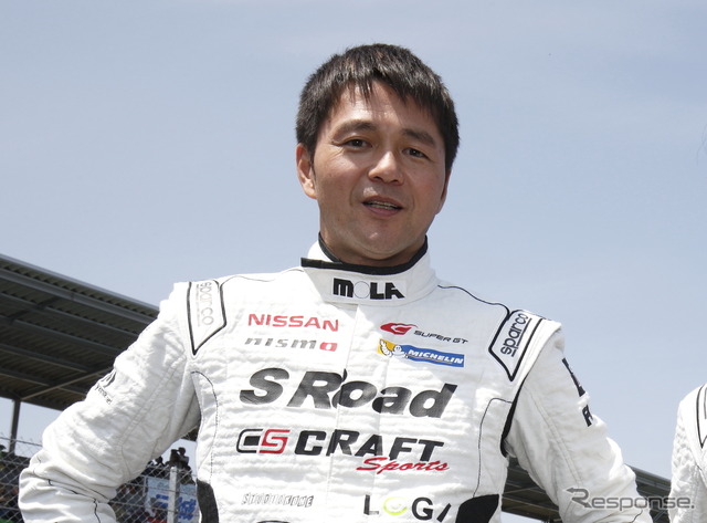 S耐第4戦富士に参戦する本山哲（写真は今季SUPER GT）。