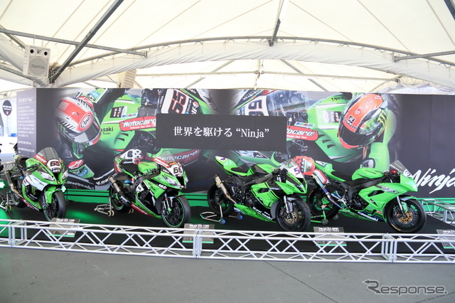 2016鈴鹿8耐 カワサキ特別展