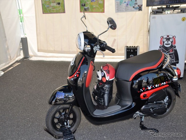 ホンダが4月に発売したジョルノ・くまモン バージョン