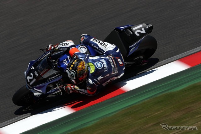 No.21 YAMAHA FACTORY RACING TEAM 中須賀克行