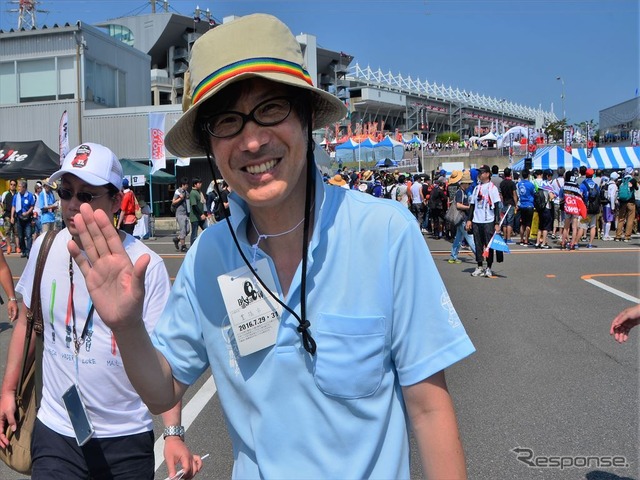炎天下のなか、汗を流した豊橋市の職員