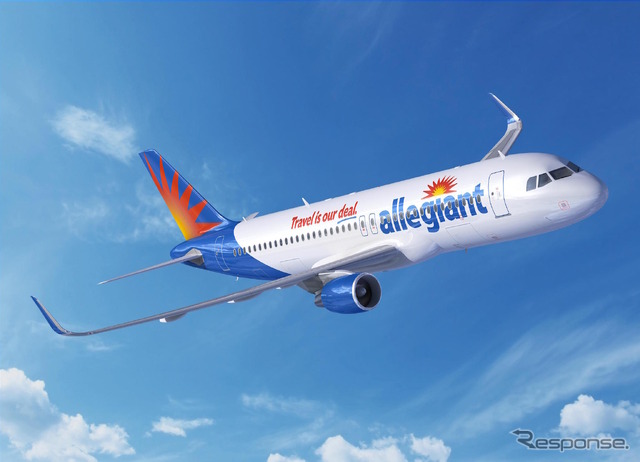 米LCCアレジアント、エアバスにA320ceo型機12機を発注