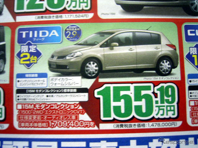 【新車値引き情報】決算期商戦始まる コンパクトカー
