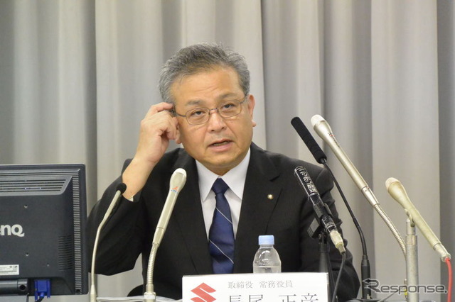 スズキ 長尾正彦 取締役常務役員