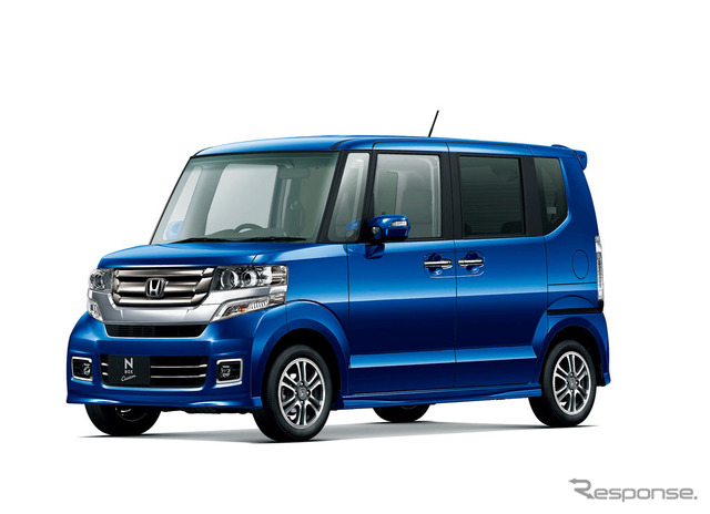 N-BOX Custom 特別仕様車 SSパッケージ (ブリリアントスポーティブルー・メタリック)