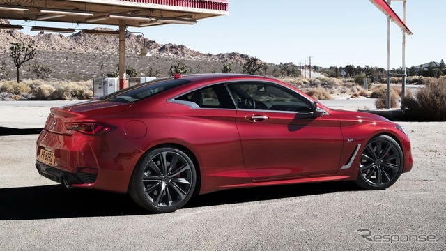新型インフィニティQ60(日産スカイライン クーペ)