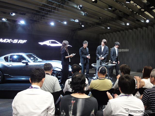 マツダ『MX-5 RF』+フレグランストークセッション(オートモビル カウンシル 2016)
