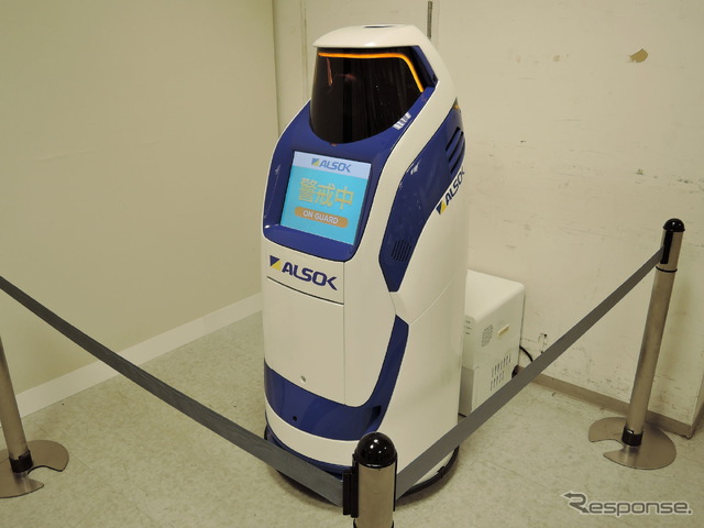 会場警備はALSOKの「Reborg-X」(リボーグエックス)が担当
