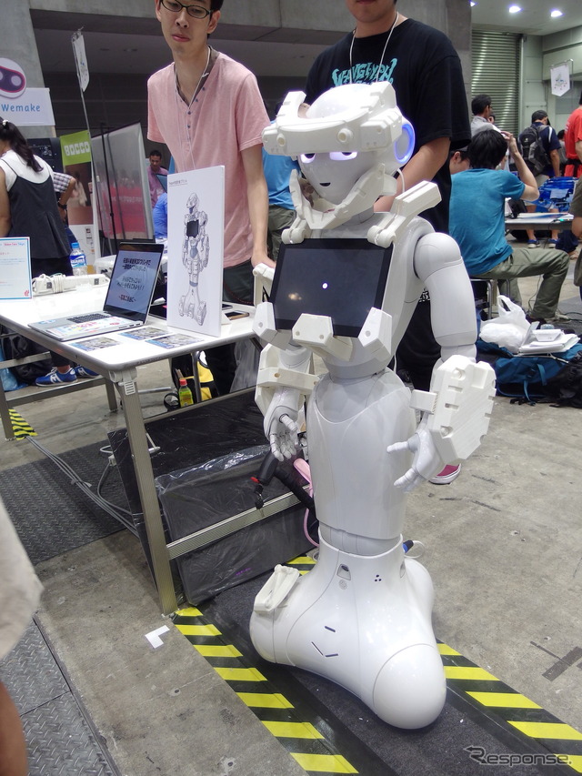 Pepper外観改造（Maker Faire Tokyo）