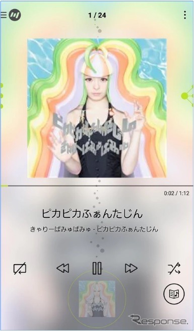 「mysoundプレーヤー」(無料・アンドロイドのみ)。高音質で音楽を楽しめると評判のmysound。音質面だけでなく、豊富で個性的な機能も大きな特徴だ。
