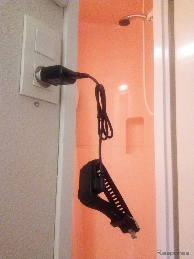 フランスやスペインの電圧は220Vだが、なんの問題もなく充電できた
