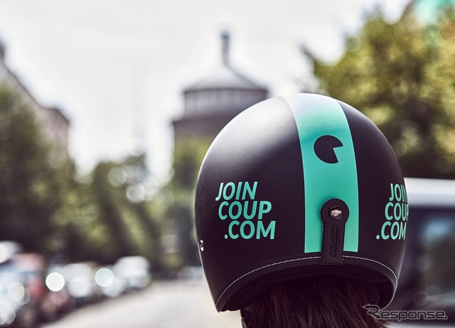 eScooterによるシェアリングサービス Coup