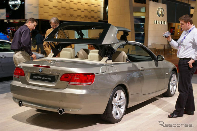 【デトロイトモーターショー07】写真蔵…BMW 3シリーズ コンバーチブル 続