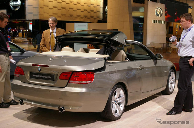 【デトロイトモーターショー07】写真蔵…BMW 3シリーズ コンバーチブル 続