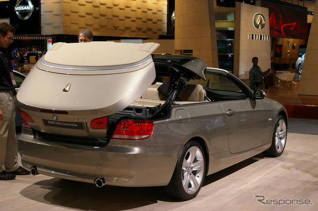 【デトロイトモーターショー07】写真蔵…BMW 3シリーズ コンバーチブル 続