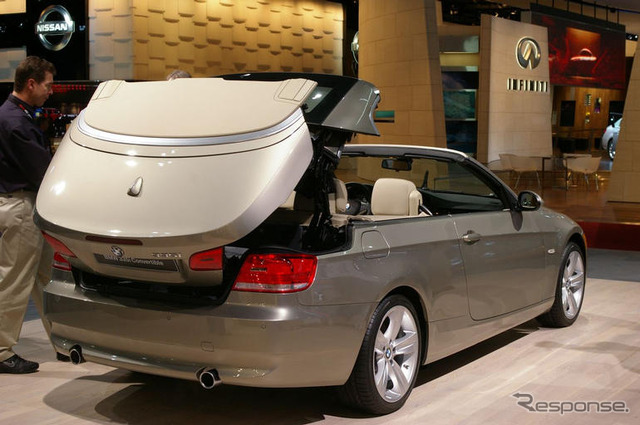 【デトロイトモーターショー07】写真蔵…BMW 3シリーズ コンバーチブル 続