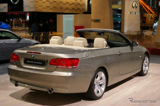 【デトロイトモーターショー07】写真蔵…BMW 3シリーズ コンバーチブル 続