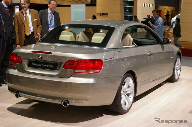 【デトロイトモーターショー07】写真蔵…BMW 3シリーズ コンバーチブル 続