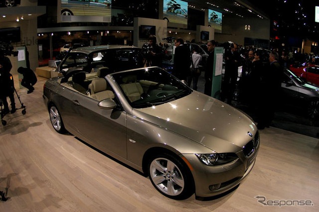 【デトロイトモーターショー07】写真蔵…BMW 3シリーズ コンバーチブル 続
