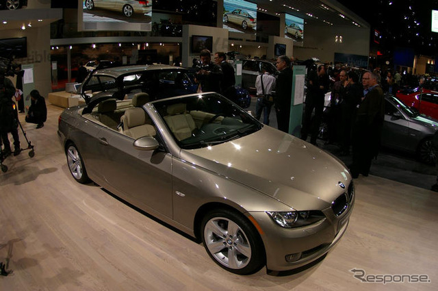 【デトロイトモーターショー07】写真蔵…BMW 3シリーズ コンバーチブル 続