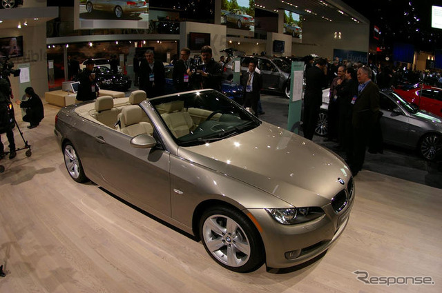 【デトロイトモーターショー07】写真蔵…BMW 3シリーズ コンバーチブル 続