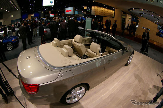 【デトロイトモーターショー07】写真蔵…BMW 3シリーズ コンバーチブル 続