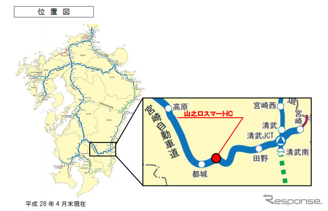 宮崎自動車道 山之口スマートIC