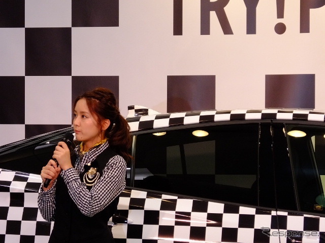 生田佳那(チェッカープリウス体験イベント「TRY! SHIBUYA TRY! PRIUS」、8月11~14日、渋谷にて)