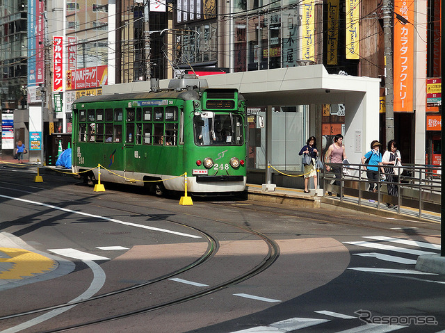 札幌市電 西4丁目～すすきの 札幌駅前通（国道36号）