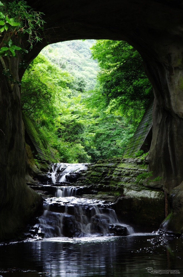 千葉県君津市「濃溝の滝」（イメージ）