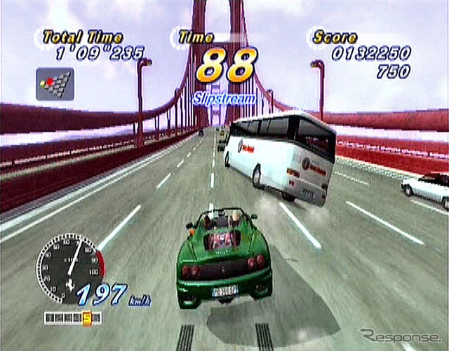 【アウトラン2 SP】フェラーリで250km/hのドリフト!!