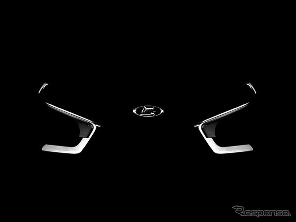 アフトワズの主力ブランド、ラーダの新型車の予告イメージ