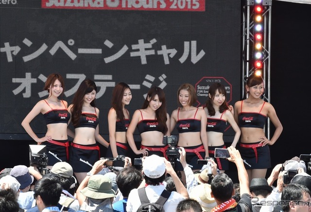 鈴鹿サーキットクイーン活動イメージ