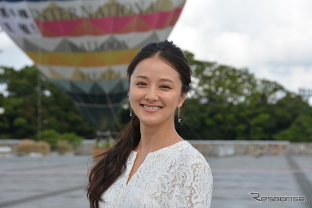 佐賀市プロモーション大使・中越典子さん「2016バルーンフェスタin駒沢」