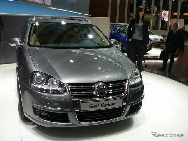 【ジュネーブモーターショー07】VW ゴルフ ヴァリアント…1550リットルの荷室