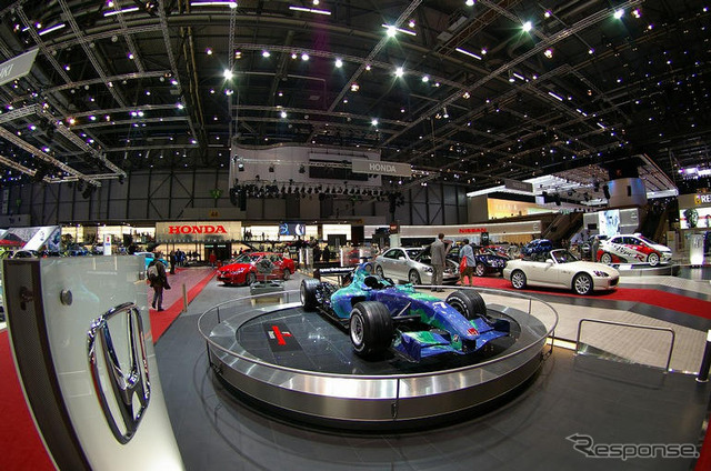 【ジュネーブモーターショー07】写真蔵…ホンダF1 RA107