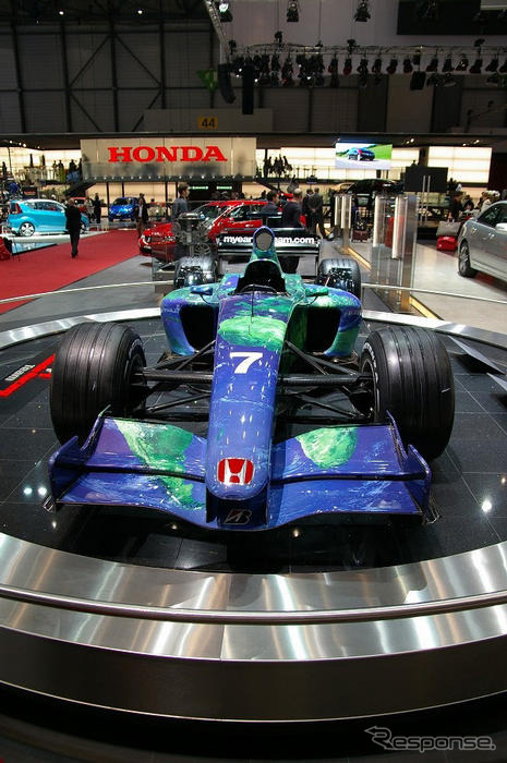 【ジュネーブモーターショー07】写真蔵…ホンダF1 RA107