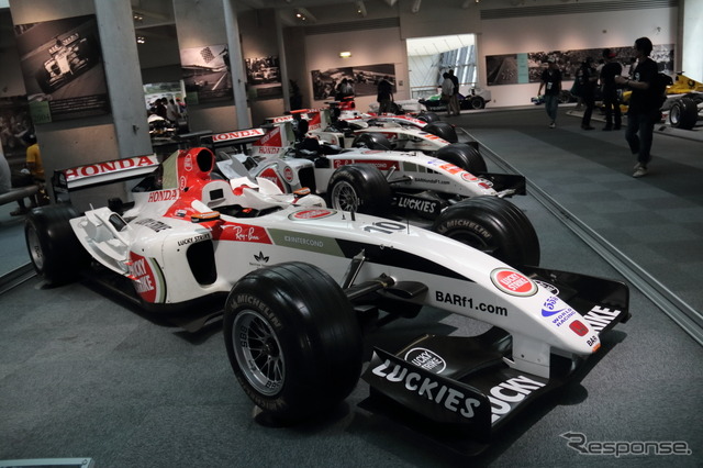 ホンダコレクションホールに歴代のホンダエンジン搭載F1マシンが集結