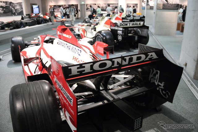 ホンダコレクションホールに歴代のホンダエンジン搭載F1マシンが集結
